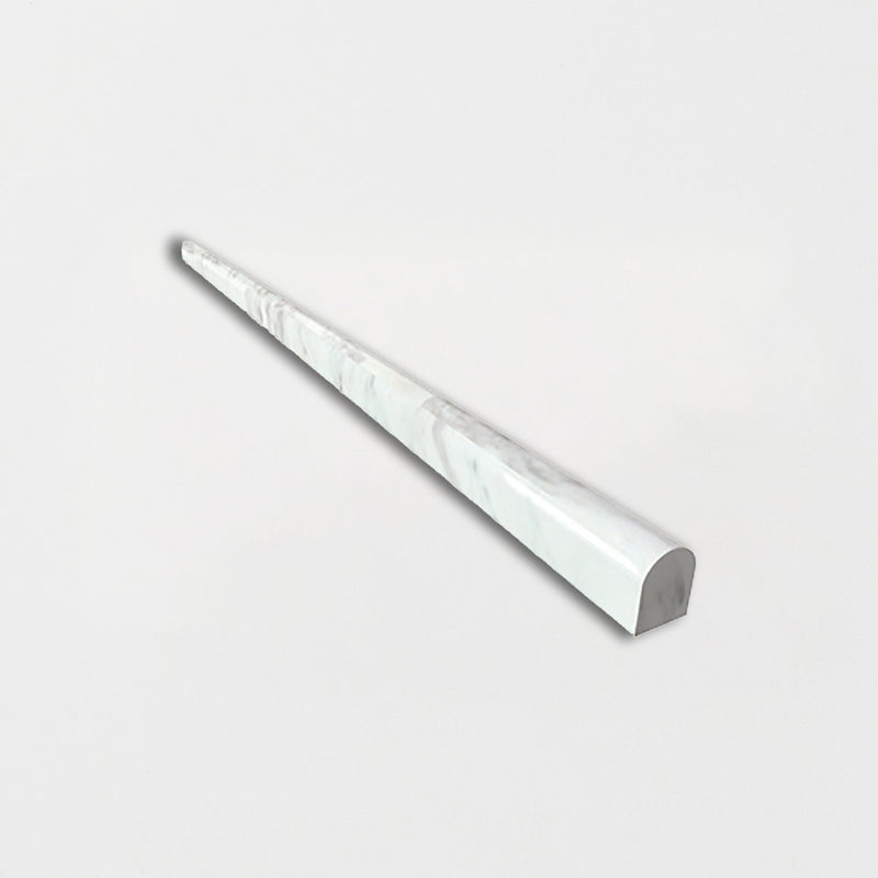 Venere Polished Pencil Marble Moldings 3/4x24 Marble Polished 3x24 Moldings