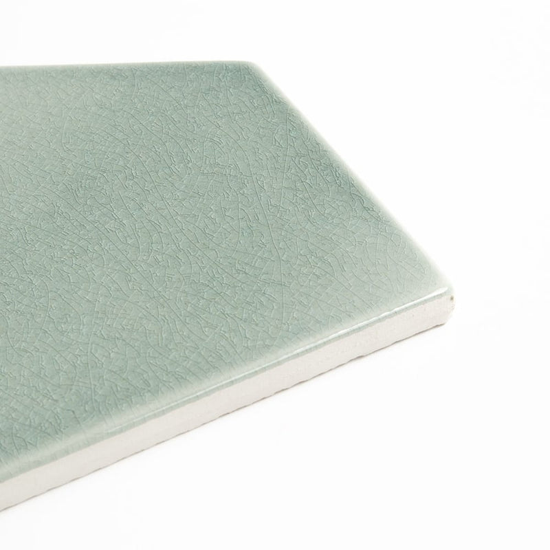 Verdant Crackled Diamante Ceramic Tiles 6x6 Ceramic Crackled 6x6 Tiles — 3