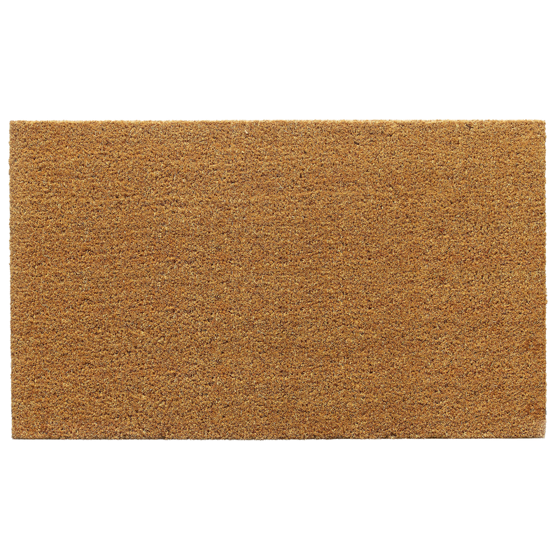 Minimalist Natural Coir Doormat by Fab Habitat