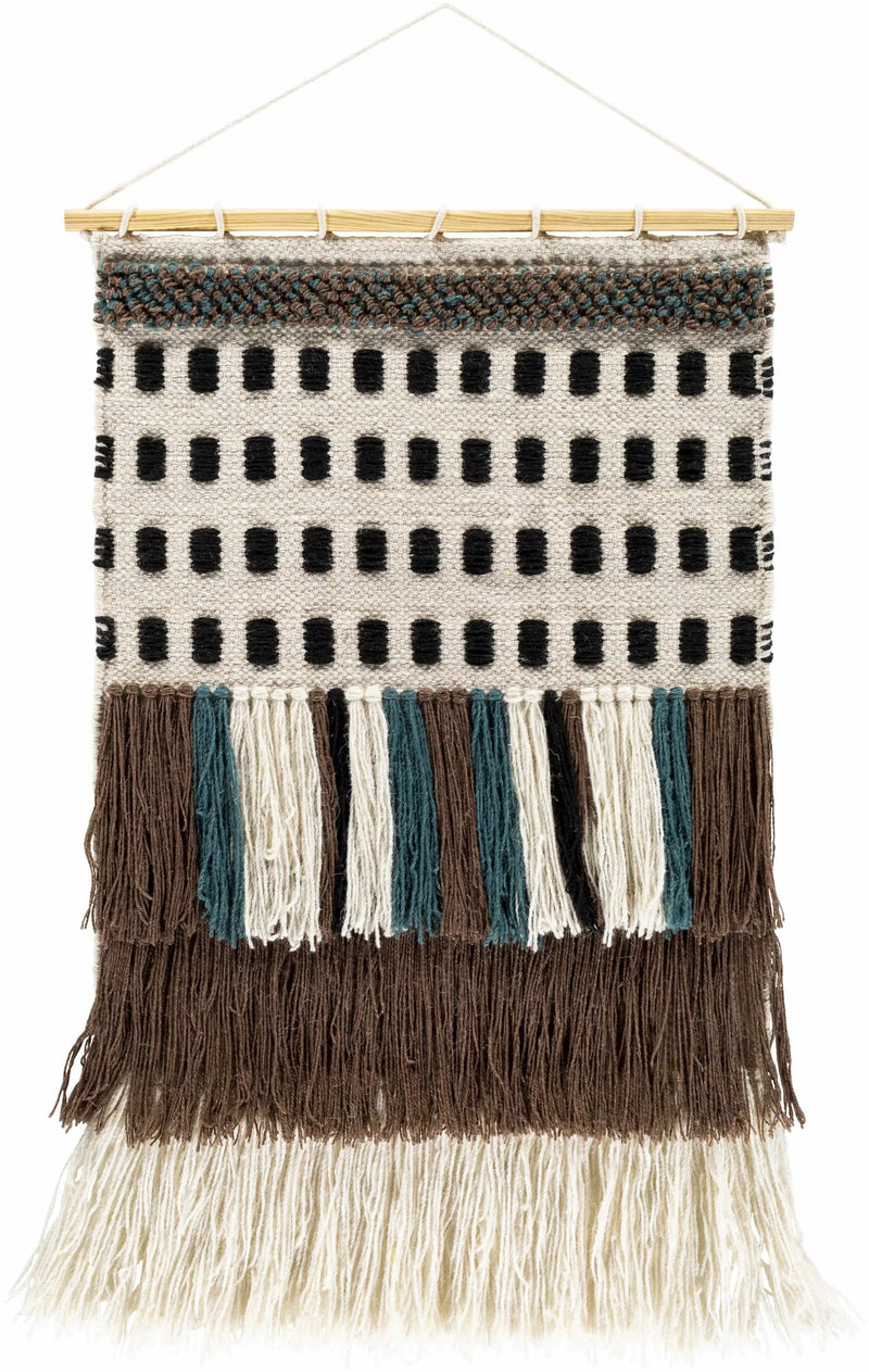 Ava Boho Fringe Wall Hanging - Clearance by Boutique Rugs