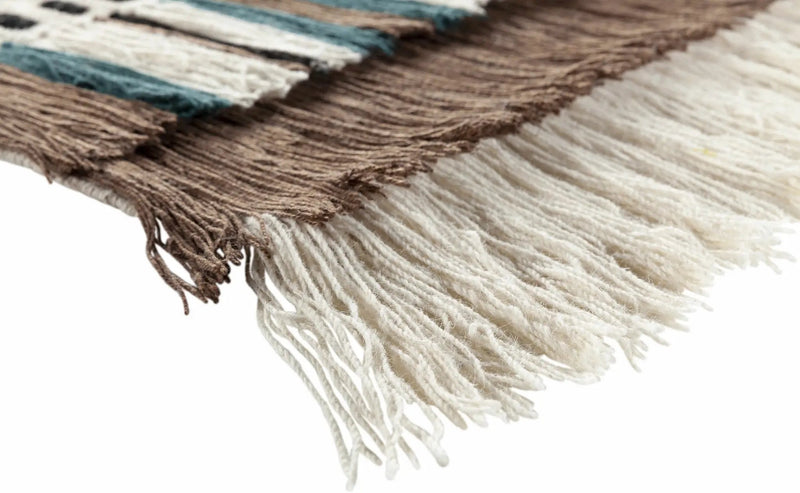 Ava Boho Fringe Wall Hanging - Clearance by Boutique Rugs