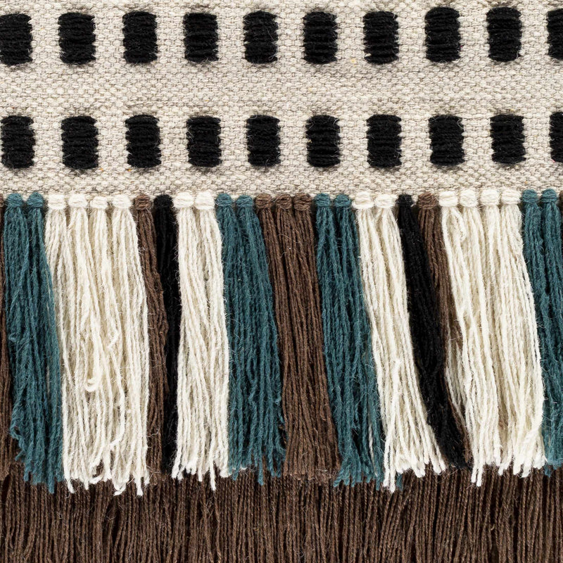 Ava Boho Fringe Wall Hanging - Clearance by Boutique Rugs