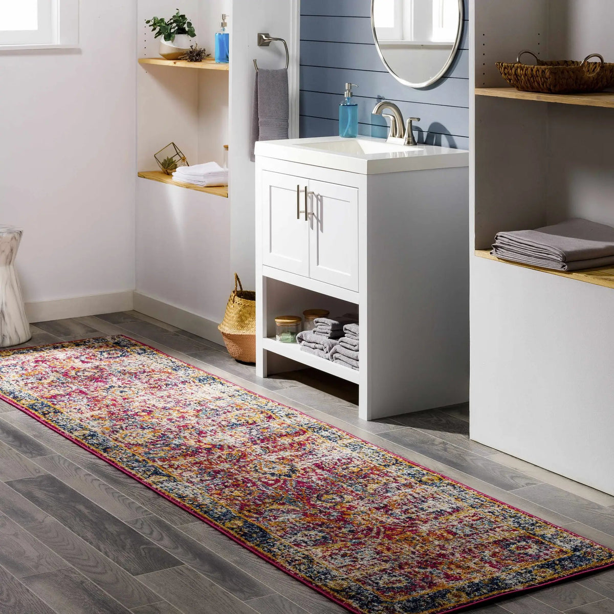 Vick Area Rug - Clearance, installed in a room