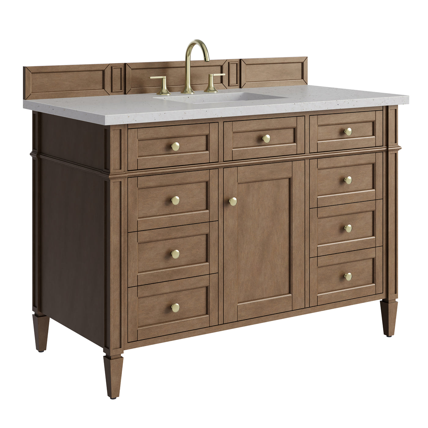 James Martin Brittany 48" Single Bathroom Vanity, Pecan, view 32
