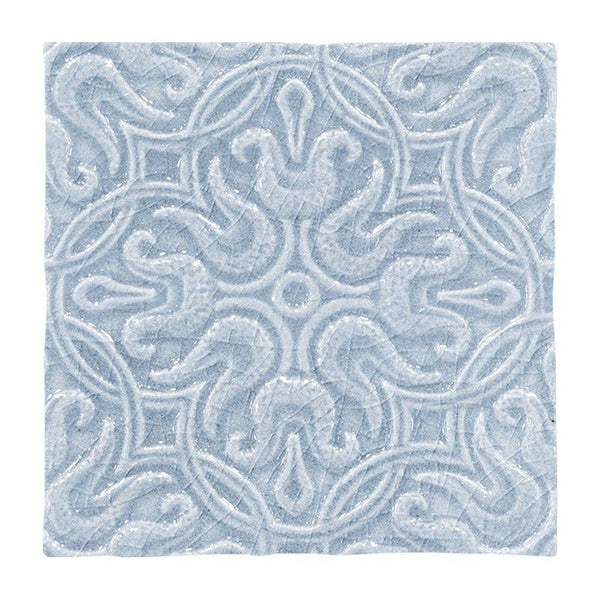 Vinca Crackled Mondial Ceramic Accent Tiles 6x6