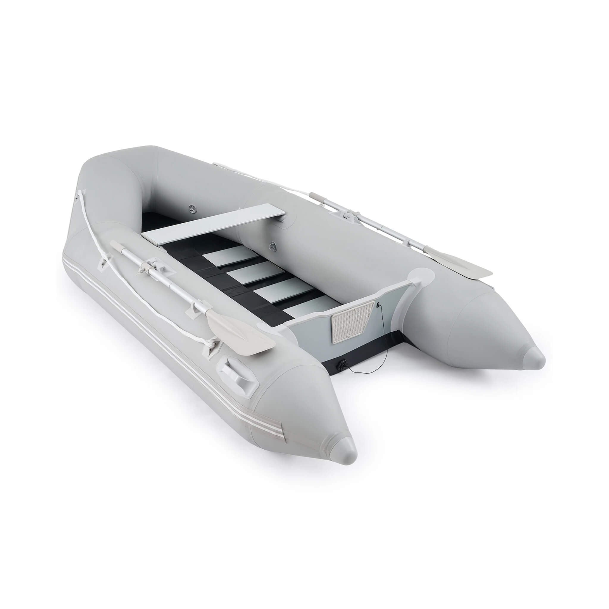 Virtue US 10FT 4-Person Heavy-Duty Inflatable Dinghy Transom Sport Tender Boat (SAK98153) by SAKSBY WHOLESALE