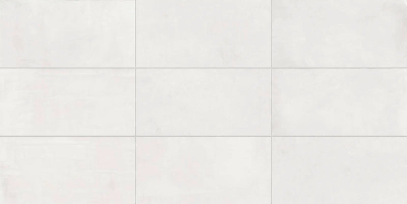 Vision Color Star White Anti-Slip Resin Look Porcelain Tiles 12x24 by landmarkceramics