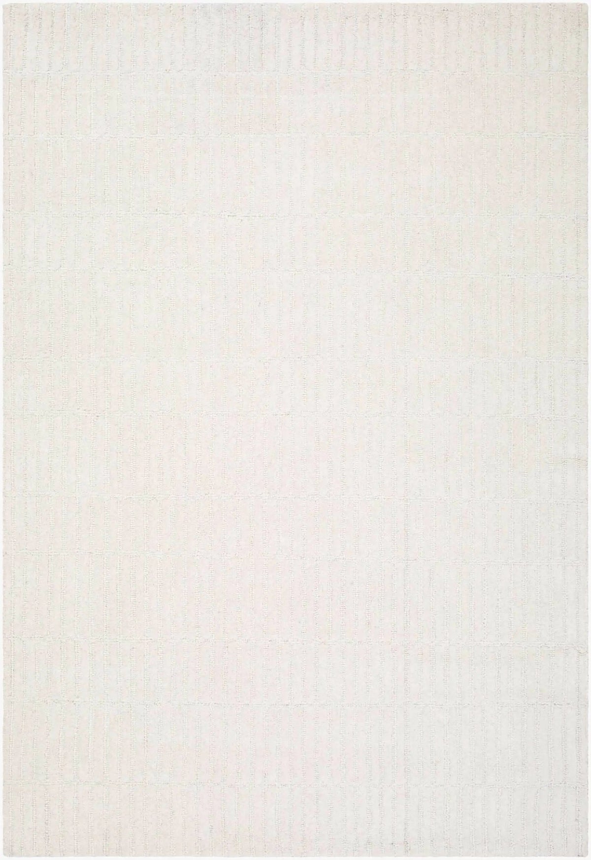Finial Beige Wool Area Rug