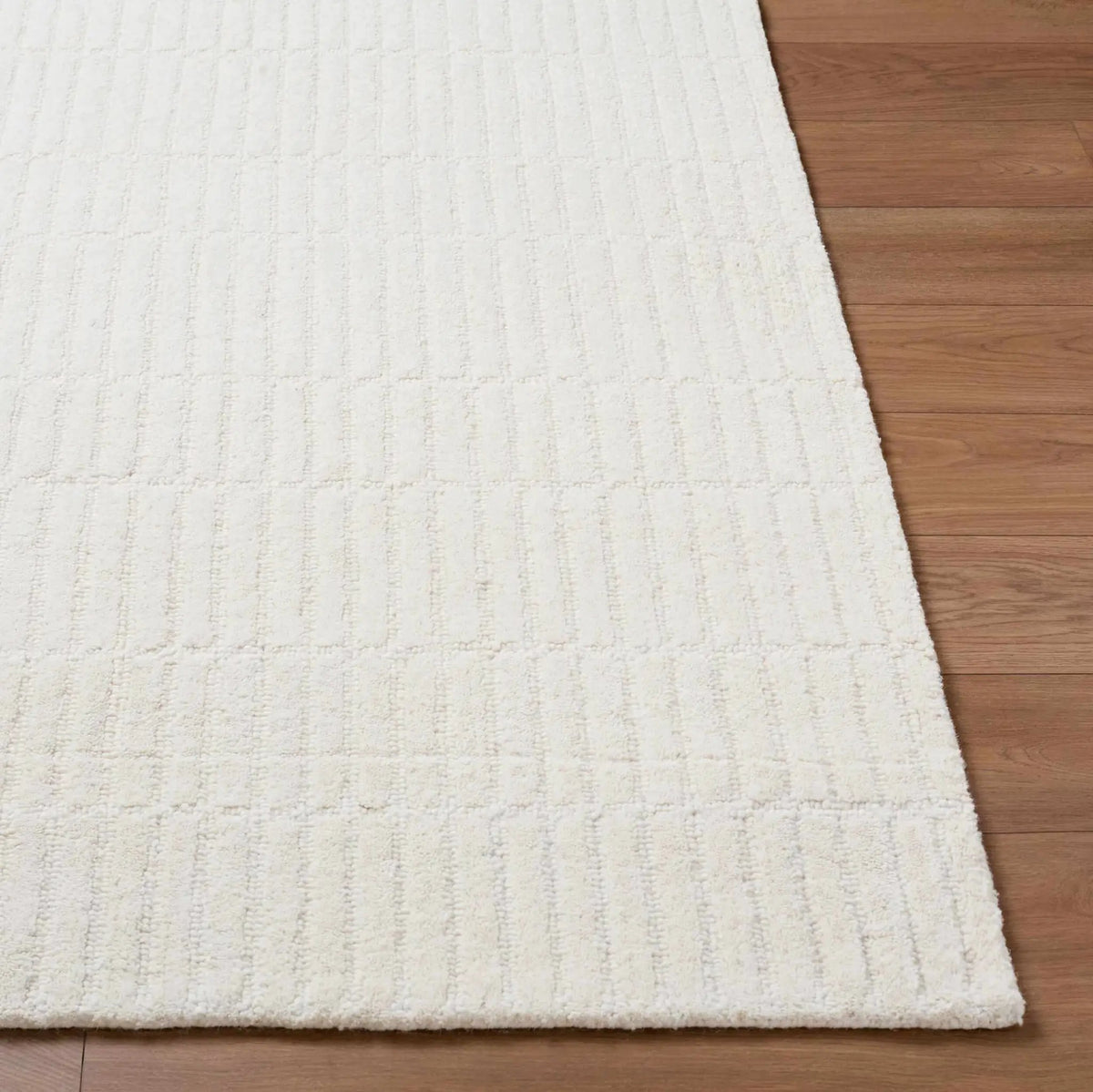 Finial Beige Wool Area Rug, photo 8 of 11