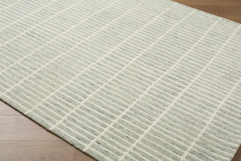 Finial Sage Wool Area Rug by Boutique Rugs