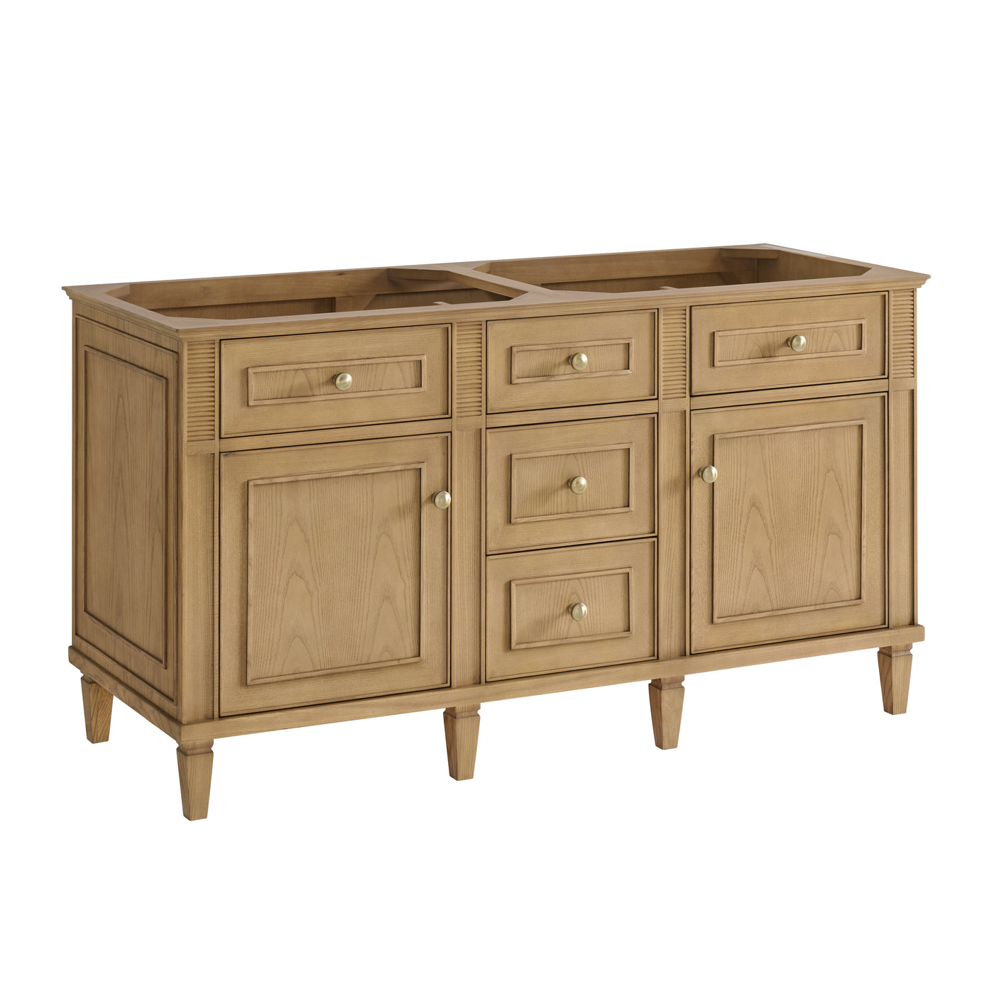 James Martin Lorelai 60" Double Bathroom Vanity, Light Natural Oak, view 38