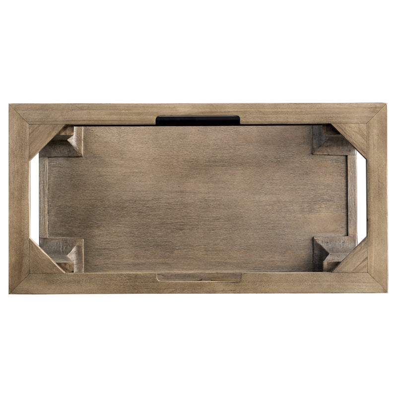 James Martin Auburn 36" Console Base, Weathered Timber, view 2