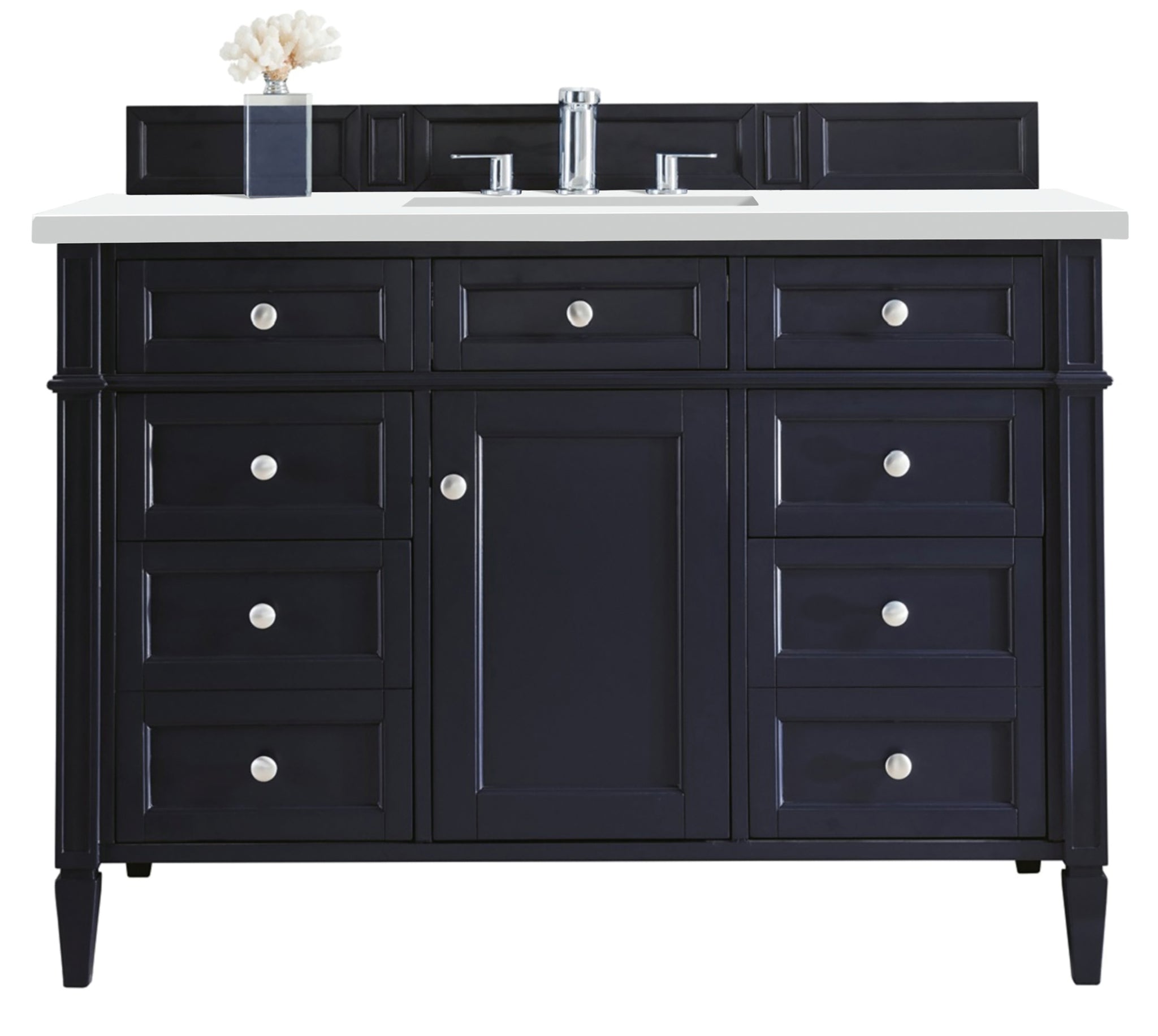 James Martin Brittany 48" Single Bathroom Vanity, Victory Blue, view 20