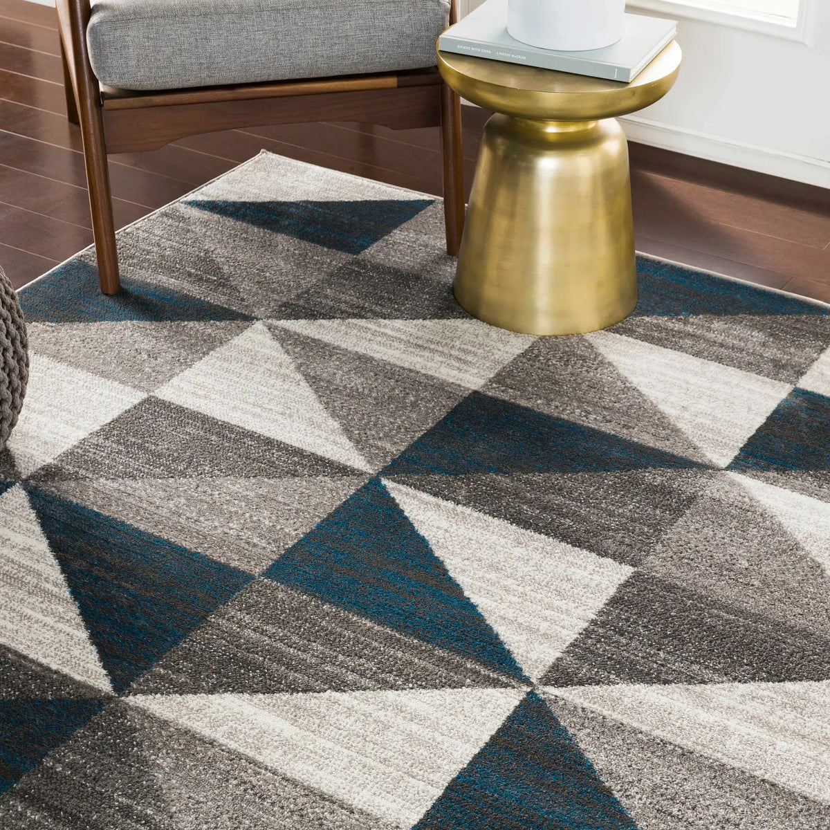 Volant Area Rug, installed in a room 3