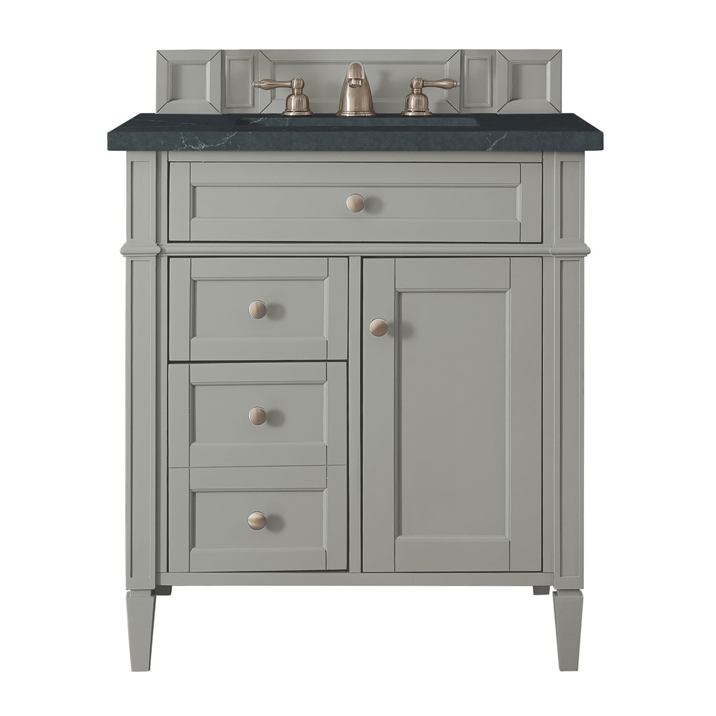 James Martin Brittany 30" Single Bathroom Vanity, Urban Gray, view 27