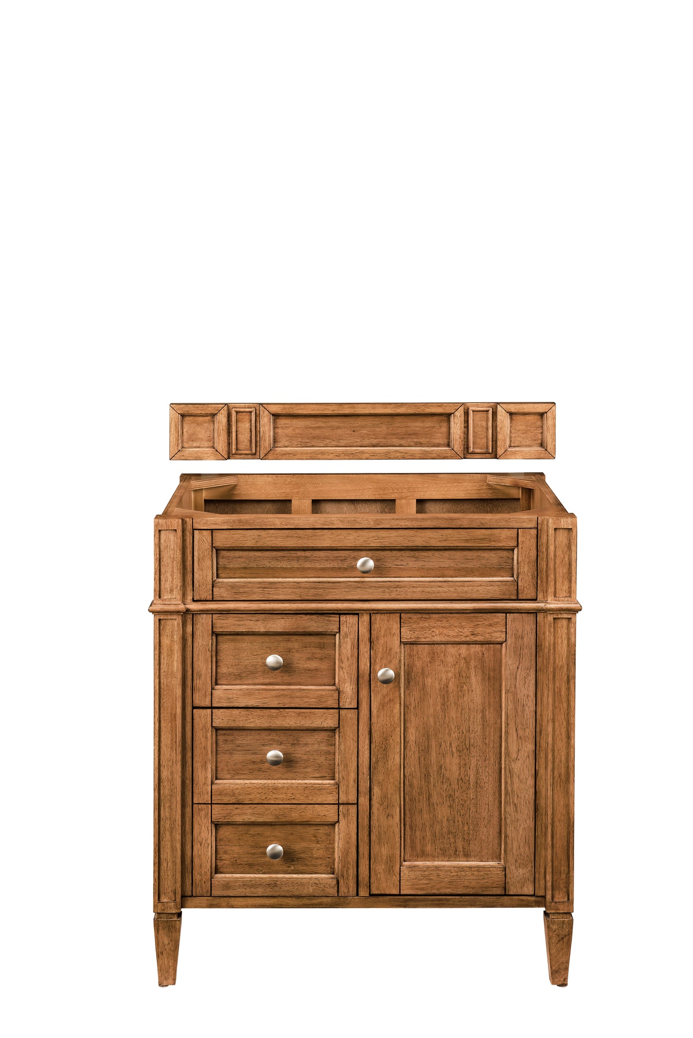 James Martin Brittany 30" Single Bathroom Vanity, Saddle Brown, view 13