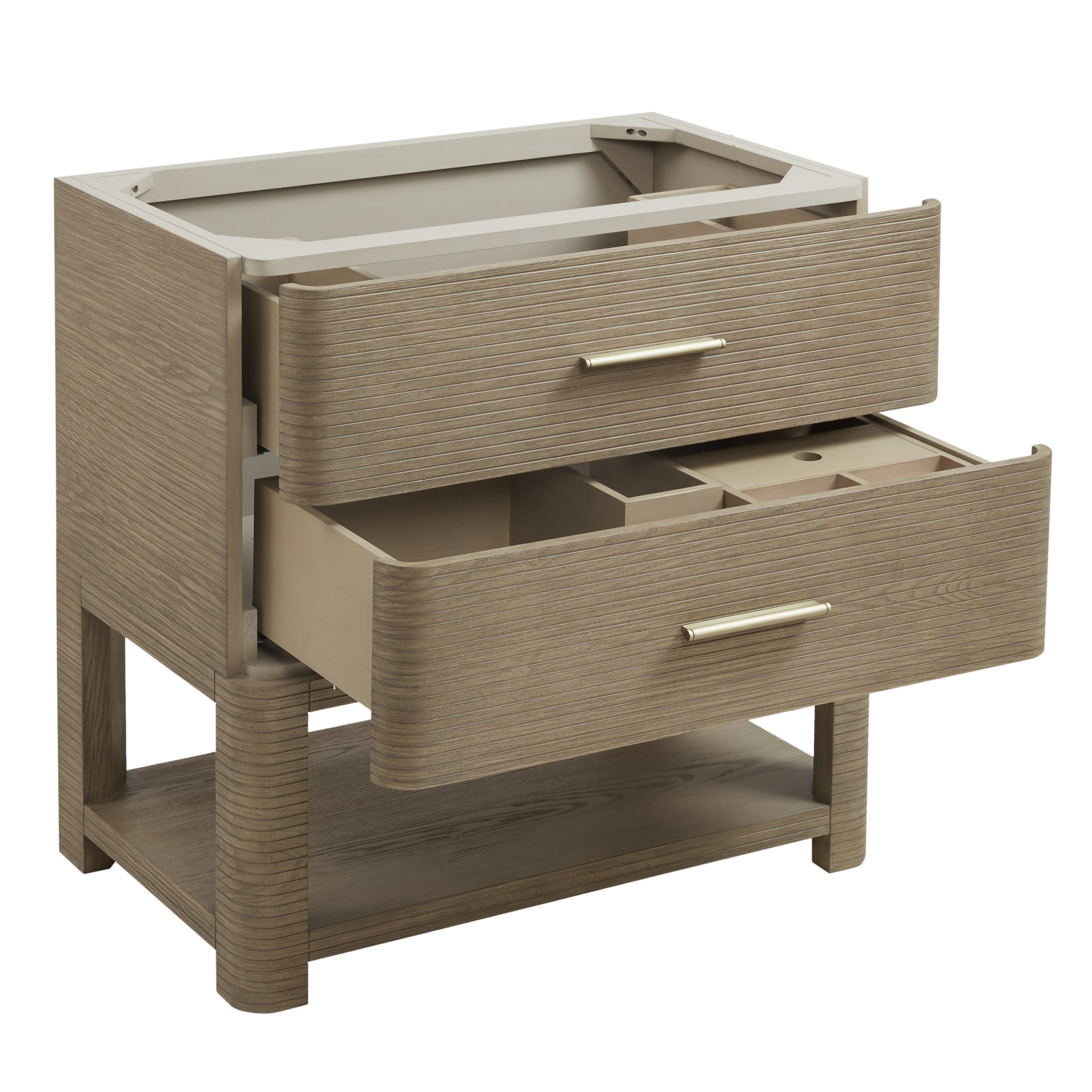 James Martin Lucian 36" Single Bathroom Vanity, Pebble Oak, view 11