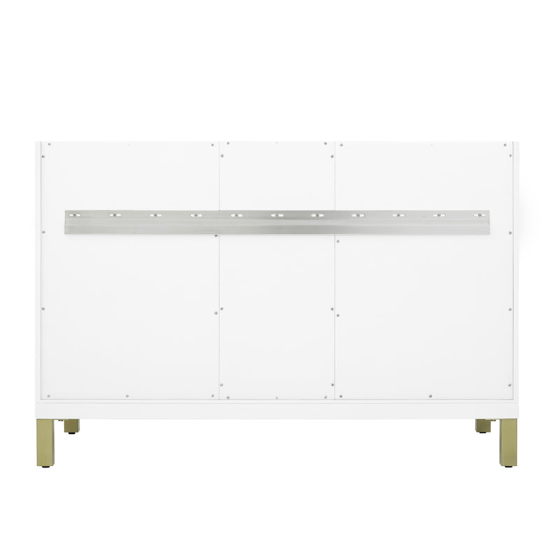 James Martin Chicago 48" Single Vanity Cabinet, Glossy White, view 8