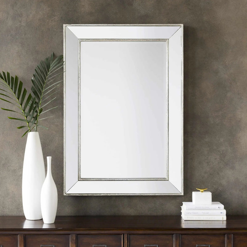 Vojkovice Wood Mirror - Clearance by Boutique Rugs