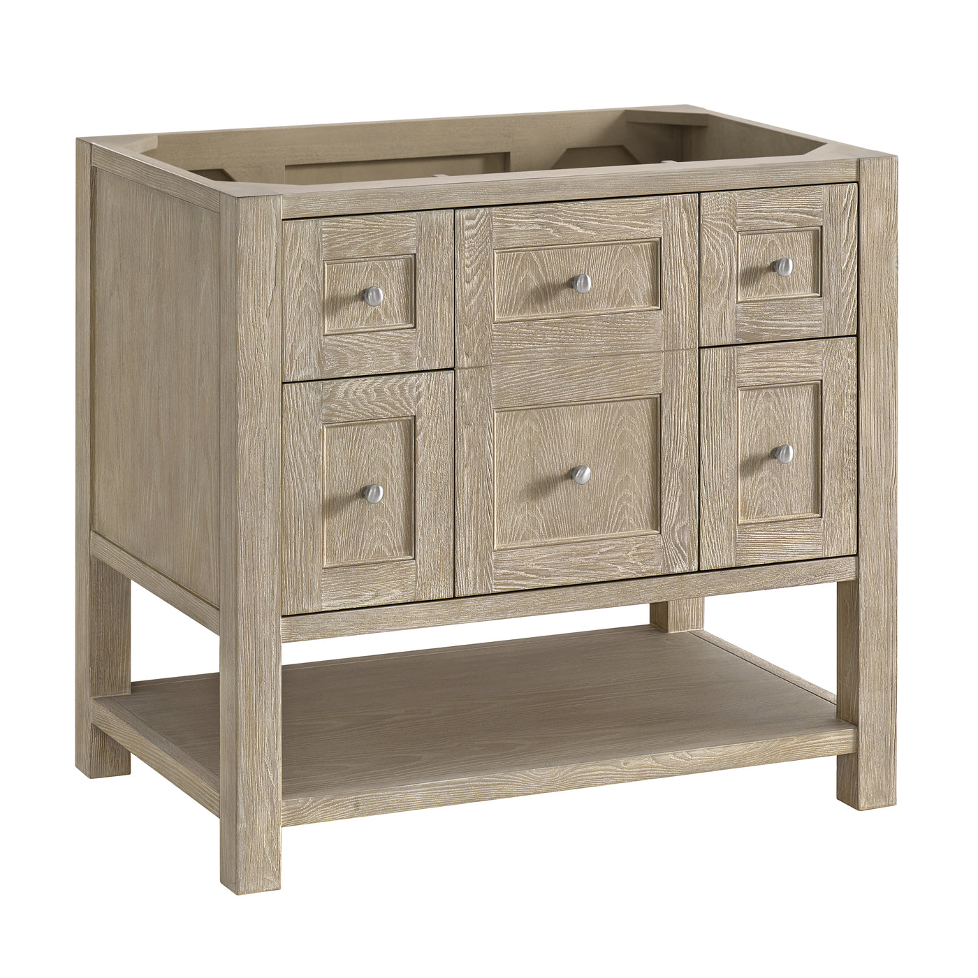 James Martin Breckenridge 36" Single Bathroom Vanity, Whitewashed Oak, view 14