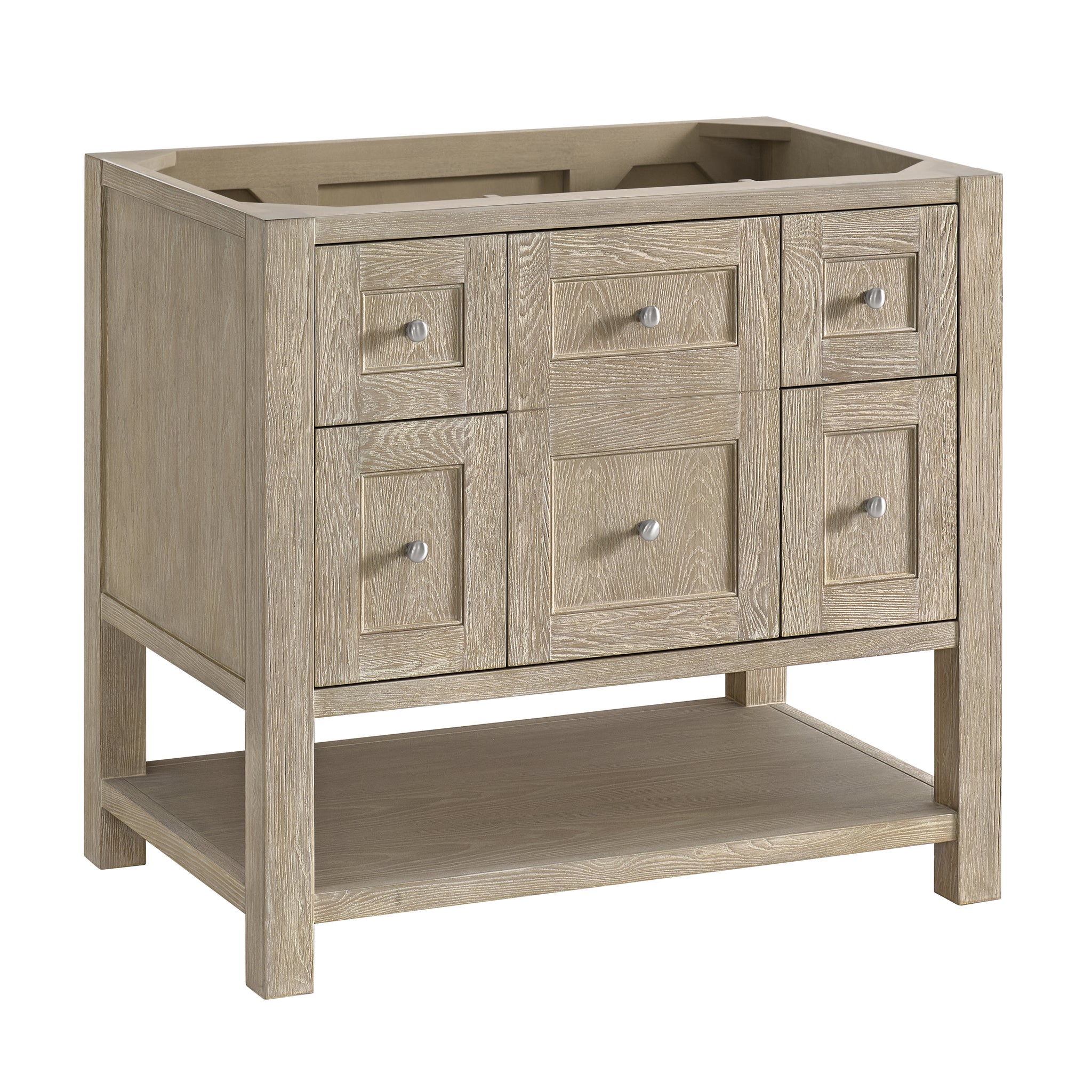 James Martin Breckenridge 36" Single Bathroom Vanity, Whitewashed Oak, view 14