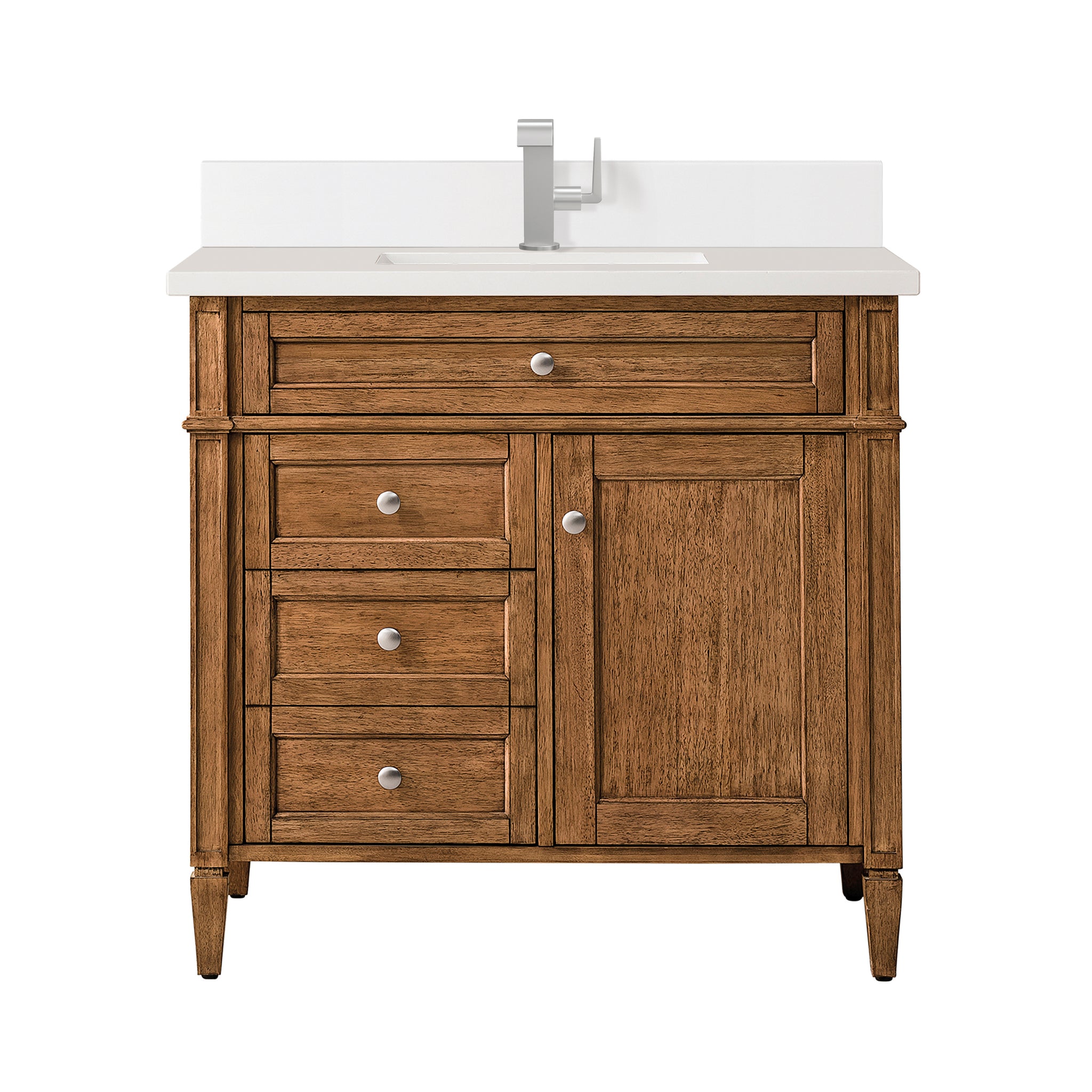 James Martin Brittany 36" Single Bathroom Vanity, Saddle Brown, view 23
