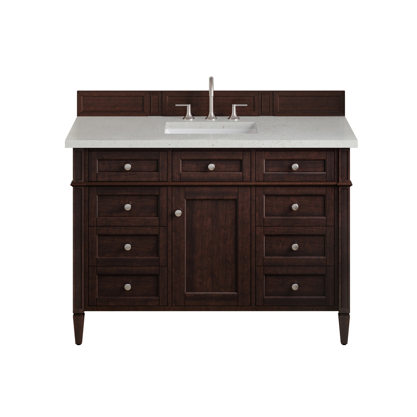 James Martin Brittany 48" Single Bathroom Vanity, Burnished Mahogany, view 25