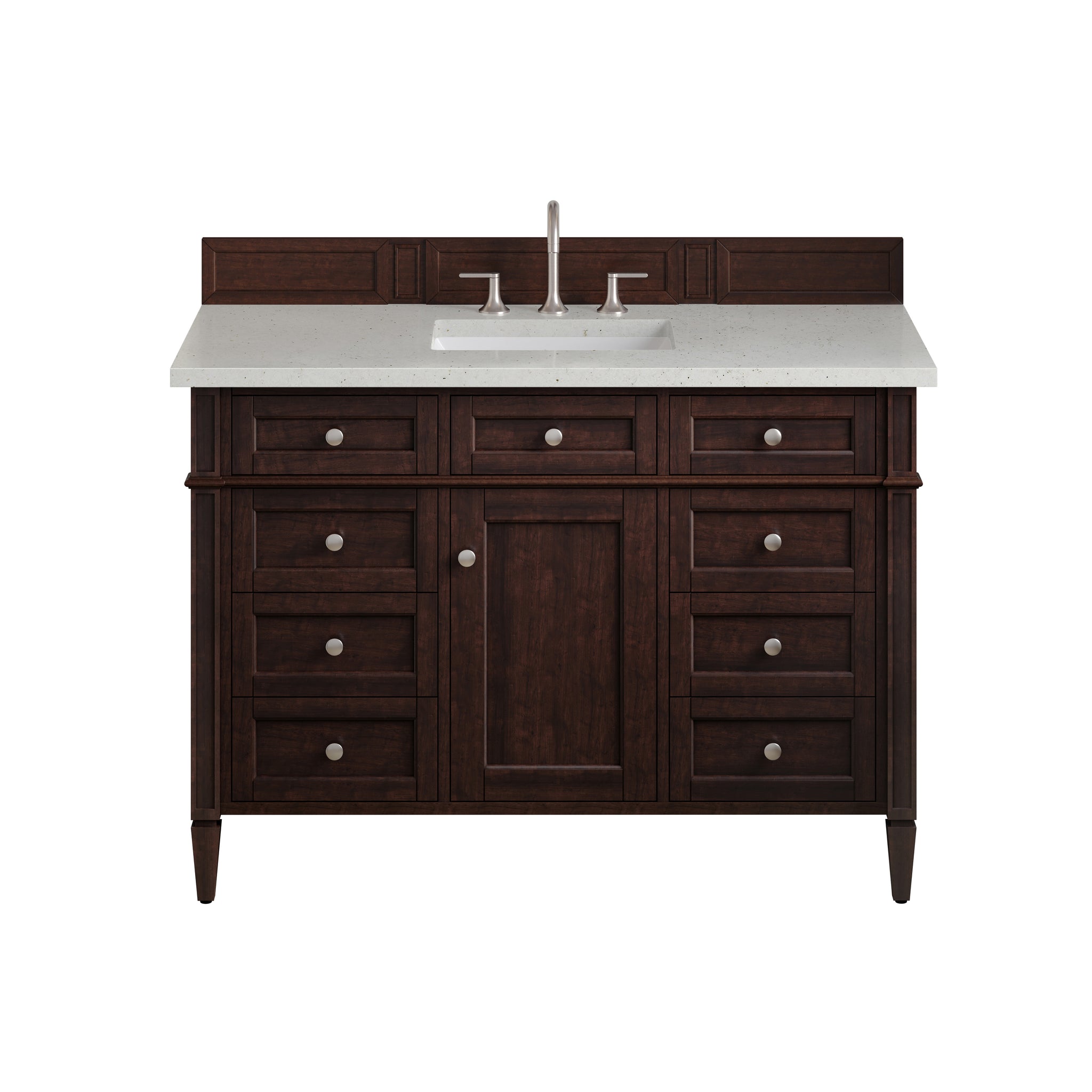 James Martin Brittany 48" Single Bathroom Vanity, Burnished Mahogany, view 25