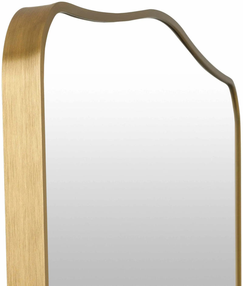 Vallentuna Metallic Copper Mirror by Boutique Rugs