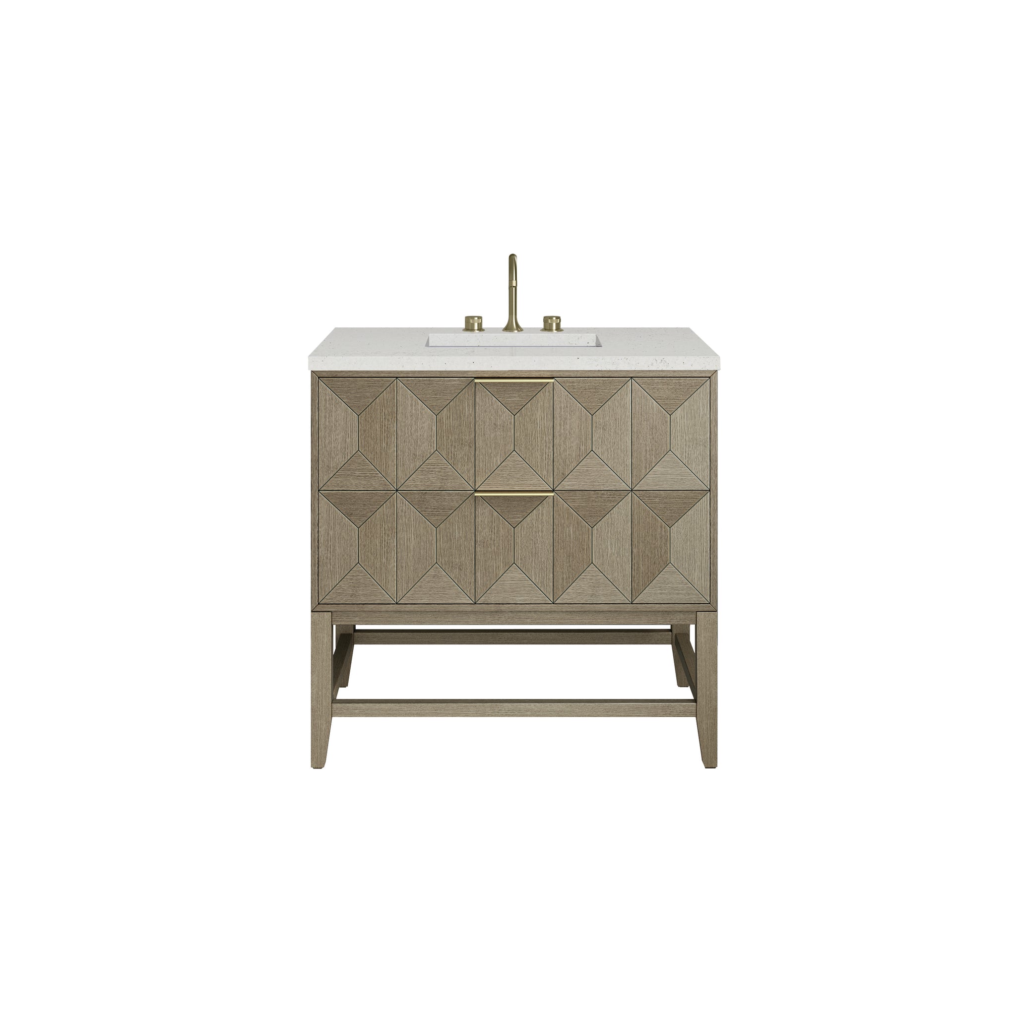 James Martin Emmeline 36" Single Bathroom Vanity, Pebble Oak, view 17