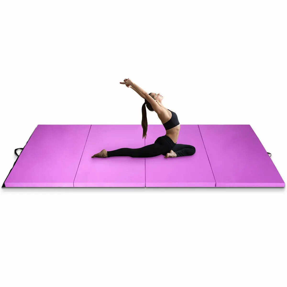 4 Feet x 10 Feet x 2 Inch Folding Gymnastics Tumbling Gym Mat, photo 10 of 24
