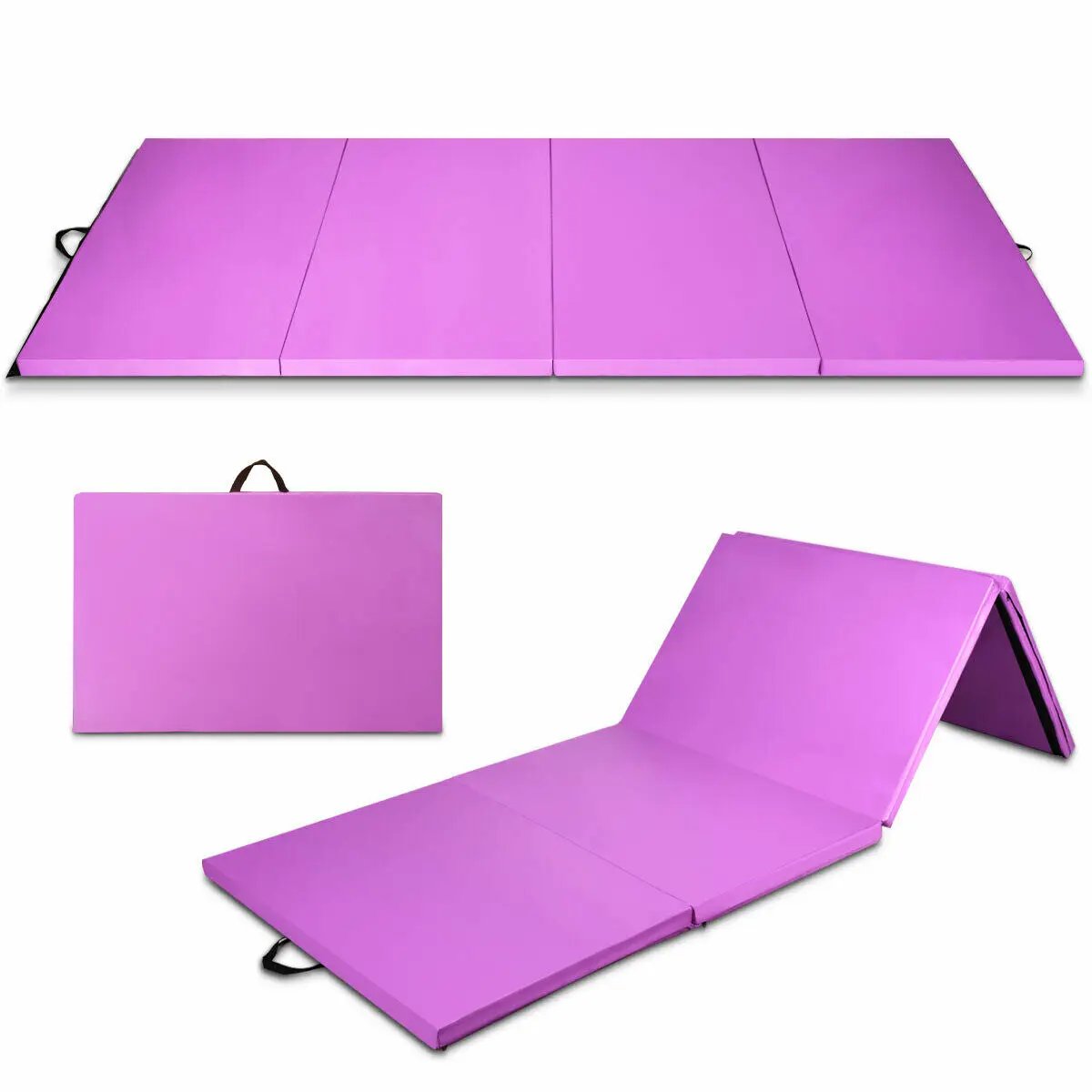 4 Feet x 10 Feet x 2 Inch Folding Gymnastics Tumbling Gym Mat, photo 7 of 24