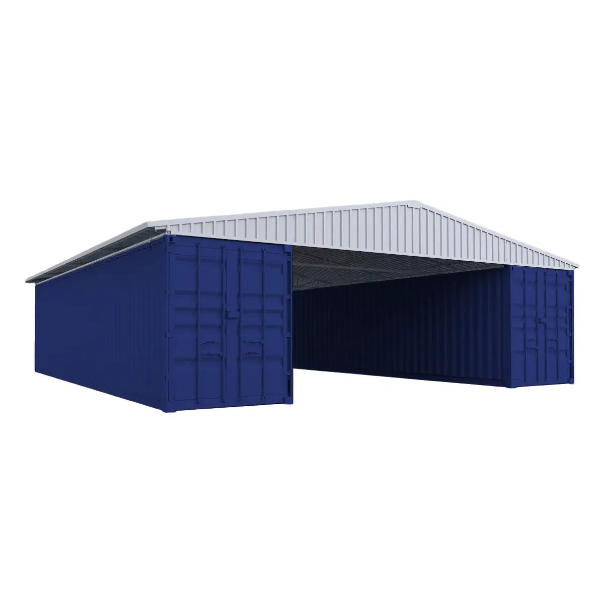 W36'xL40'xH4' Steel Shipping Container Roof Kit by Chery Industrial