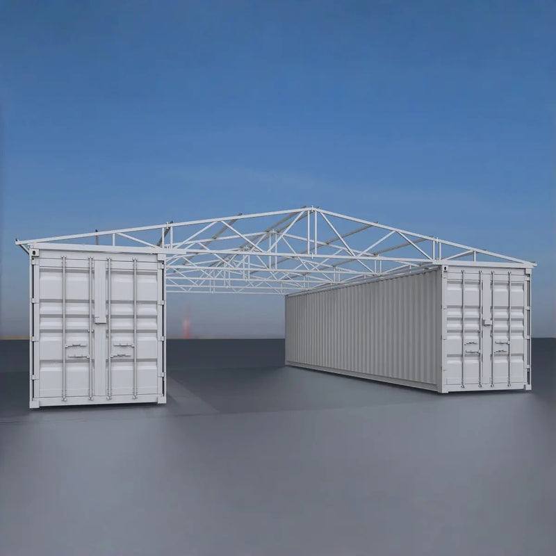 W36'xL40'xH4' Steel Shipping Container Roof Kit by Chery Industrial