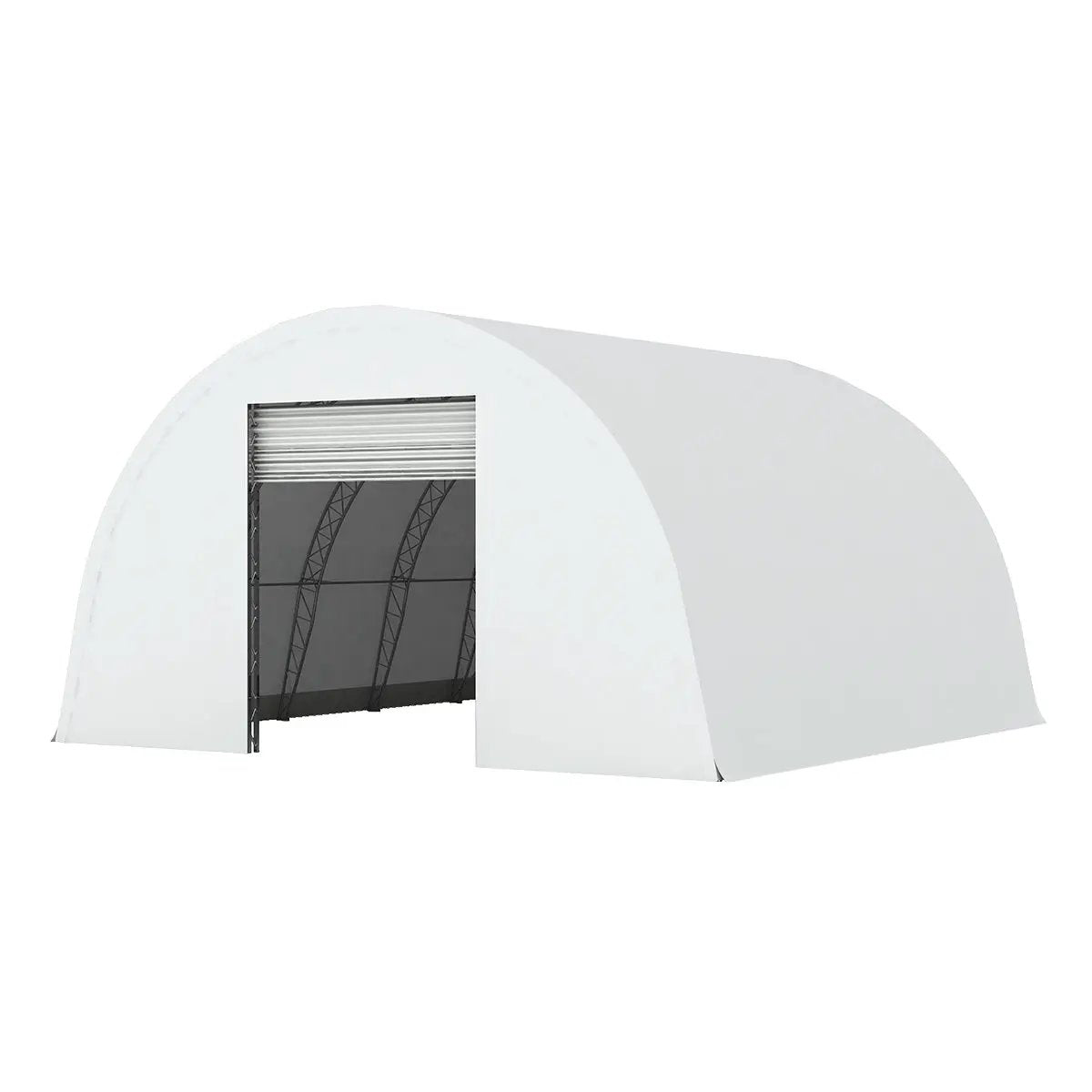 W40'xL40'xH22' Double Truss Storage Shelter, Reinforced Series by Chery Industrial