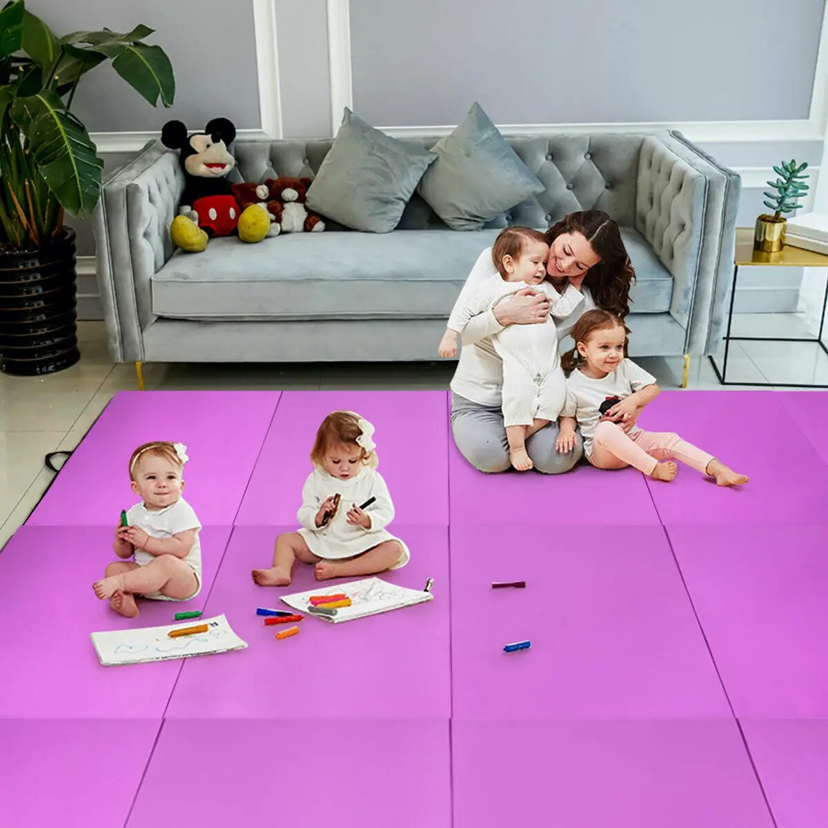 4 Feet x 10 Feet x 2 Inch Folding Gymnastics Tumbling Gym Mat, photo 17 of 24