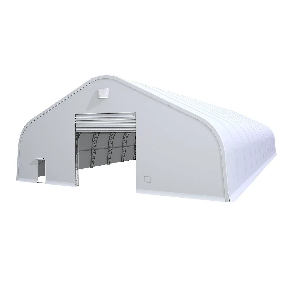 W60'xL120'xH27' Double Truss Storage Shelter, Reinforced Series by Chery Industrial