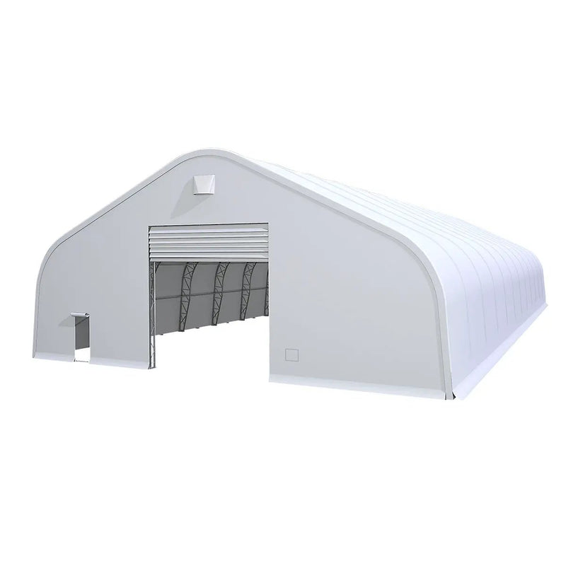 W60'xL120'xH27' Double Truss Storage Shelter, Reinforced Series by Chery Industrial