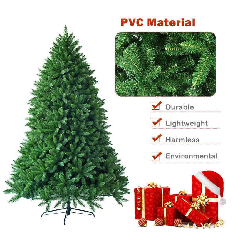 7.5 Feet Unlit Artificial Christmas Tree with 1968 Branch Tips by DirectDeals