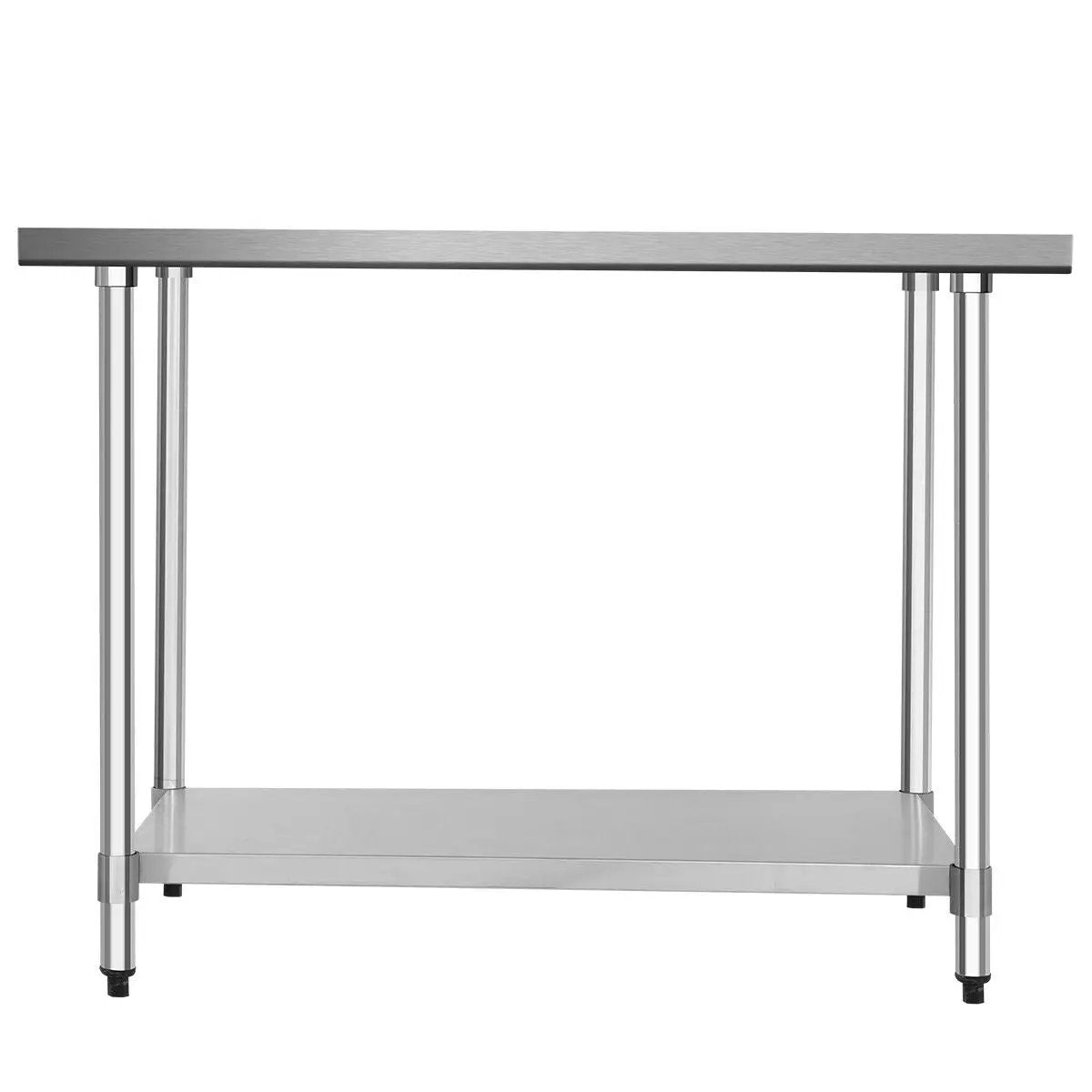 30 x 48 Inch Stainless Steel Table Commercial Kitchen Worktable by DirectDeals