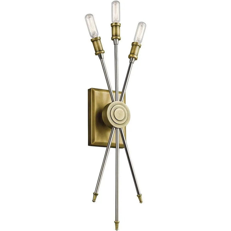 Kichler 42203NBR Three Light Wall Sconce by Selzalot