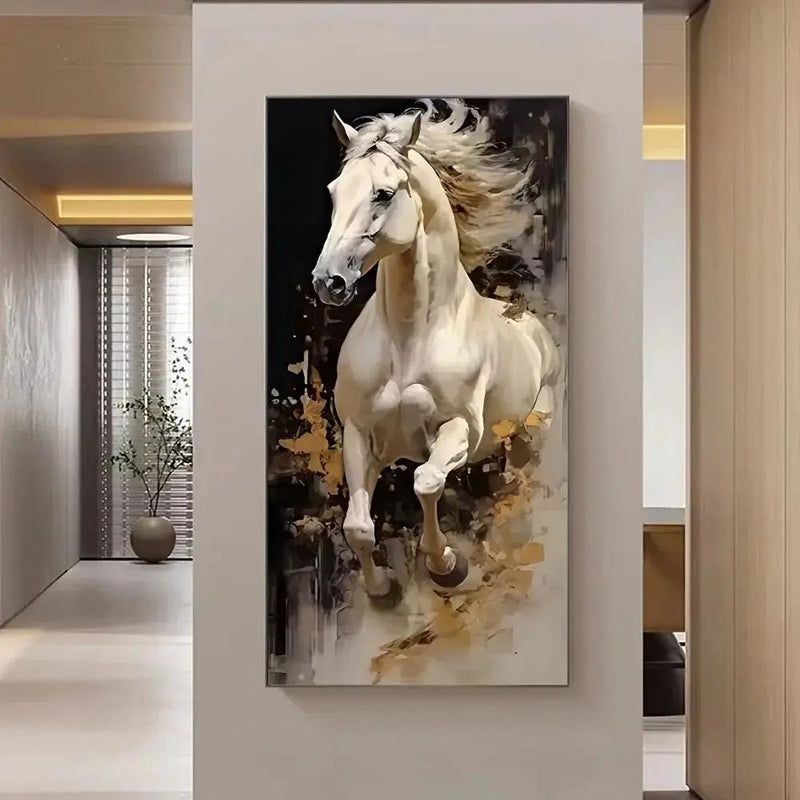 Wall Art - Abstract White Canvas