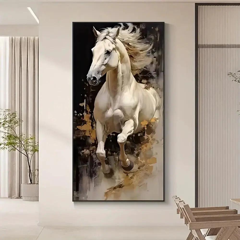 Wall Art - Abstract White Canvas by House Of Avana