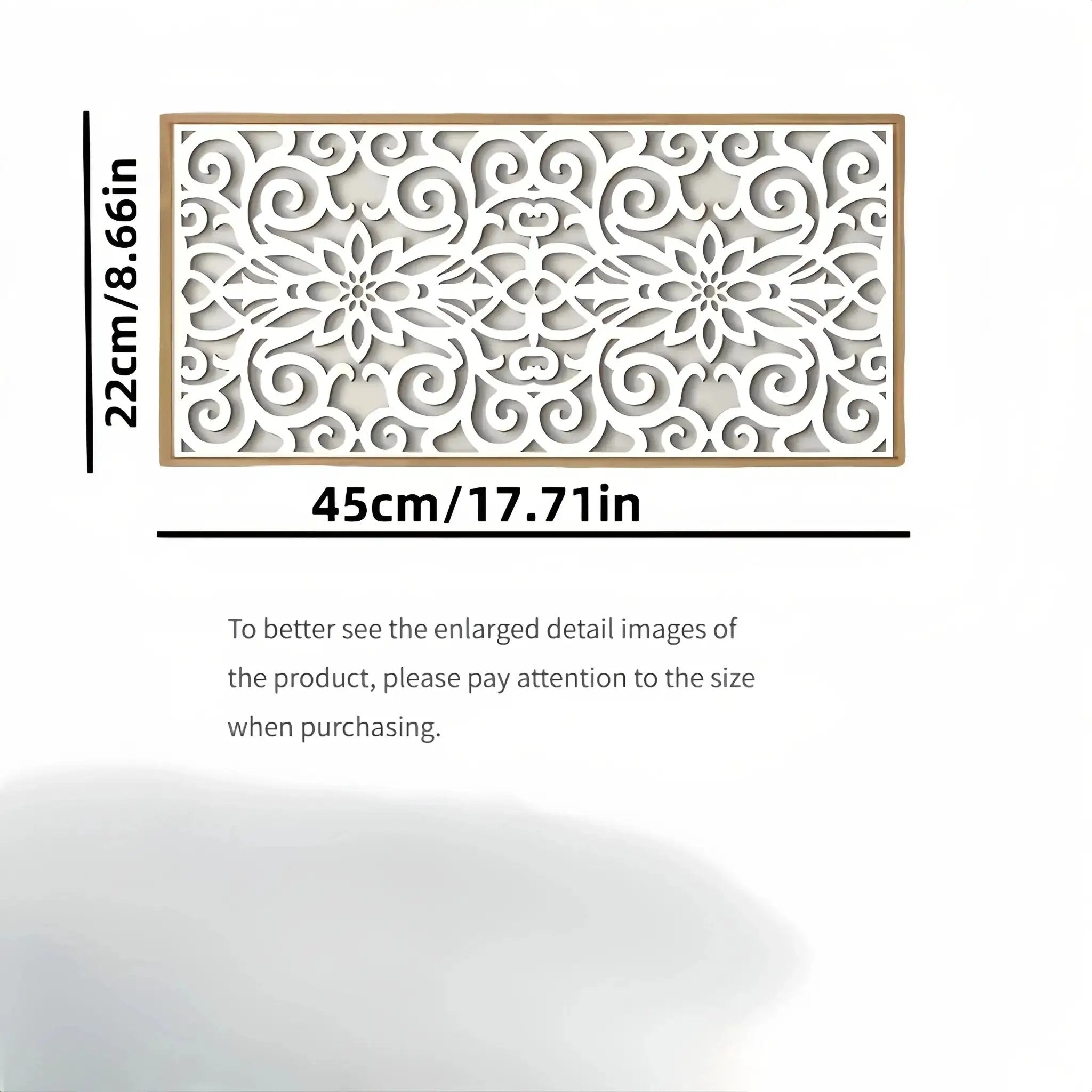 Wall Art - Geometric White Large by House Of Avana