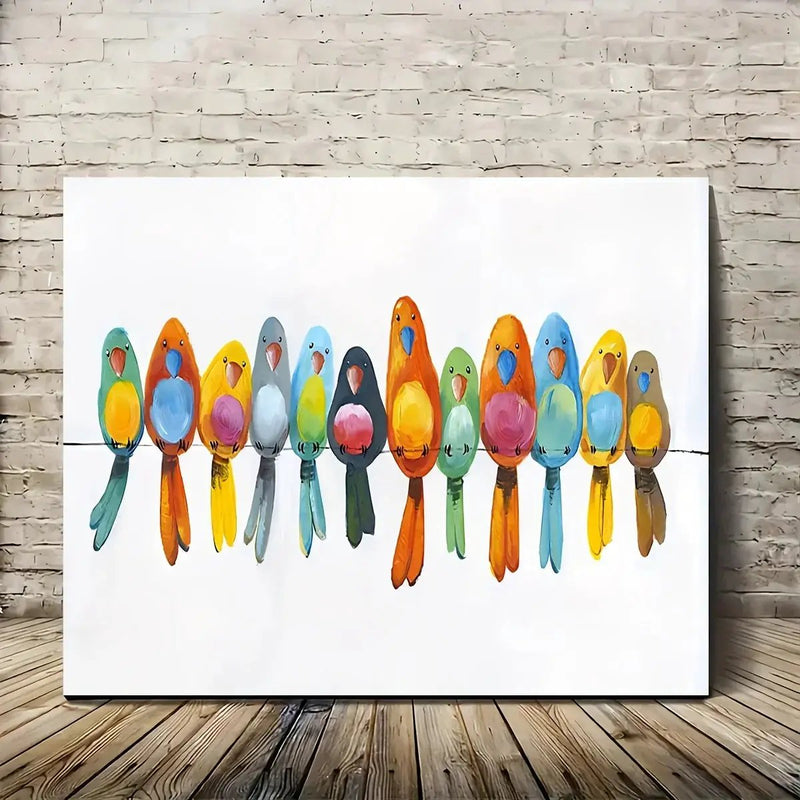 Wall Art - Hand-Painted Wooden 12x16 by House Of Avana