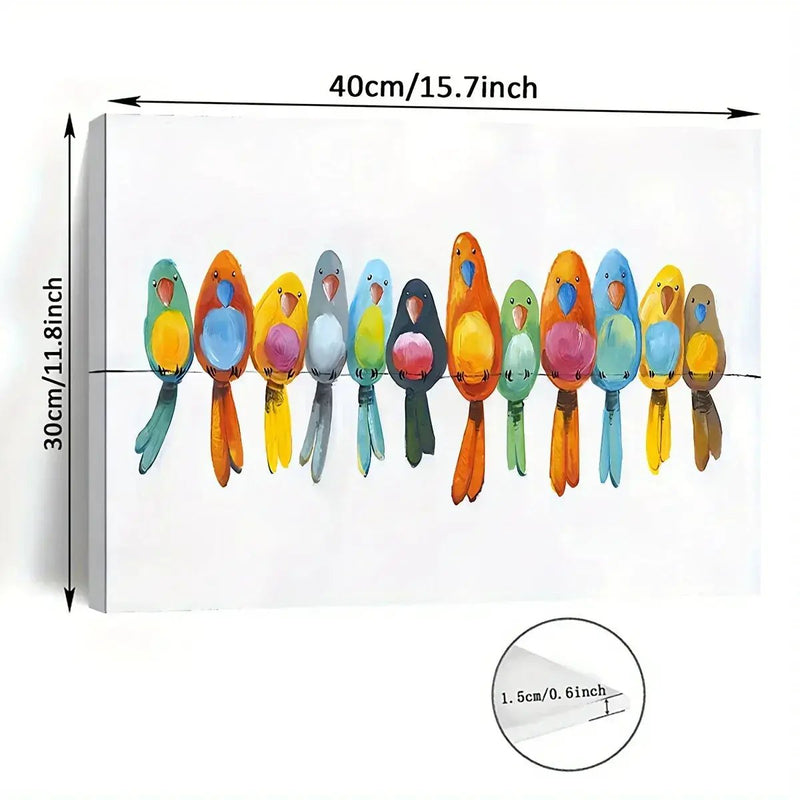 Wall Art - Hand-Painted Wooden 12x16 by House Of Avana