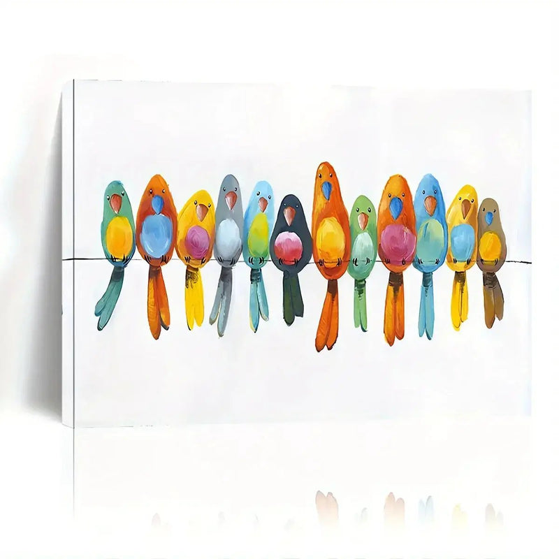 Wall Art - Hand-Painted Wooden 12x16 by House Of Avana