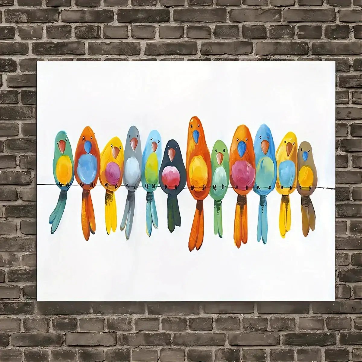 Wall Art - Hand-Painted Wooden 12x16 by House Of Avana
