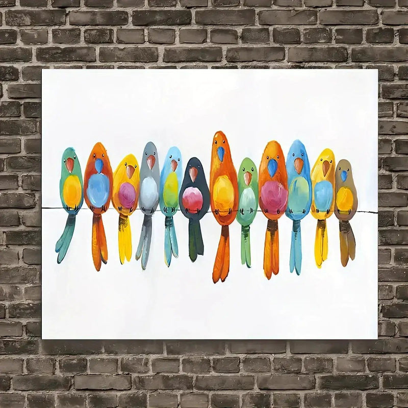 Wall Art - Hand-Painted Wooden 12x16 by House Of Avana