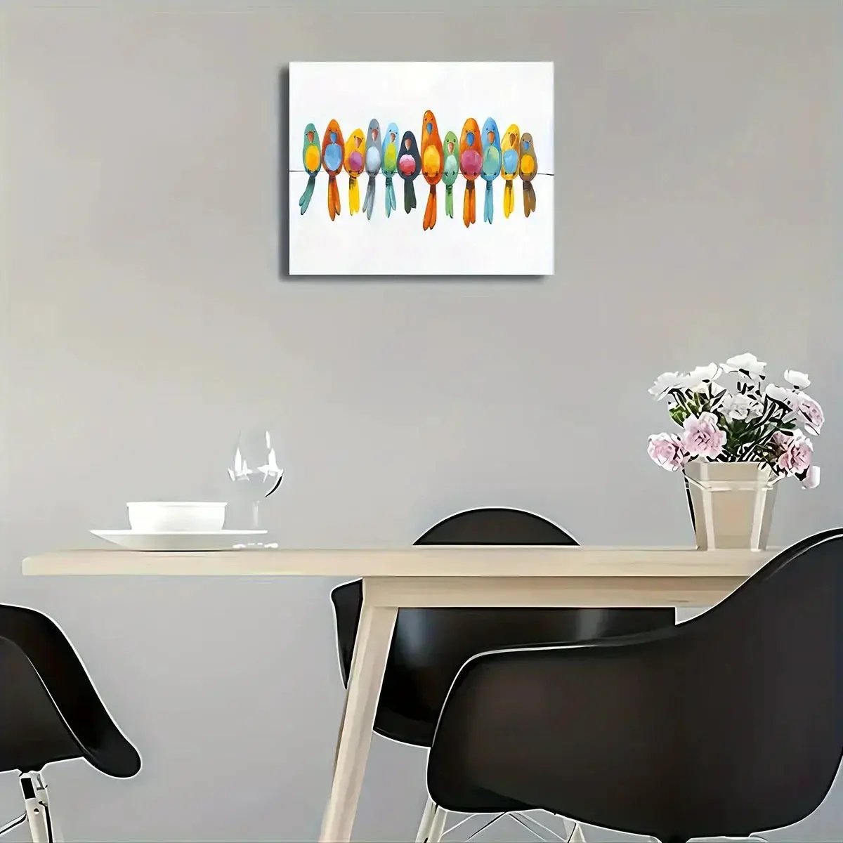 Wall Art - Hand-Painted Wooden 12x16 by House Of Avana